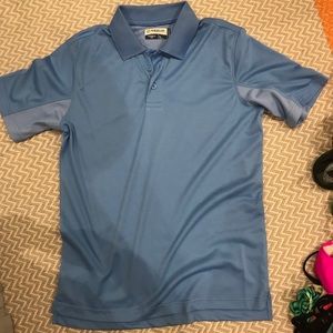 Men’s Blue Dry Fit Polo